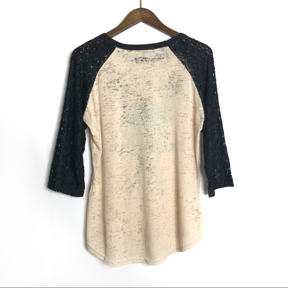 NWT Baseball Home Is Where The Heart Is Raglan Tee - Picture 5 of 6